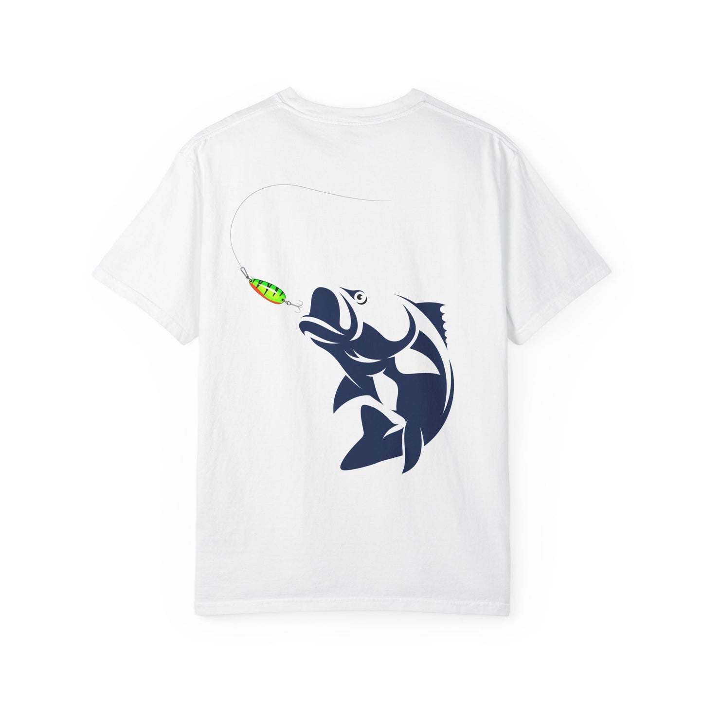 Hookset Designs Flagship Logo Garment-Dyed T-shirt