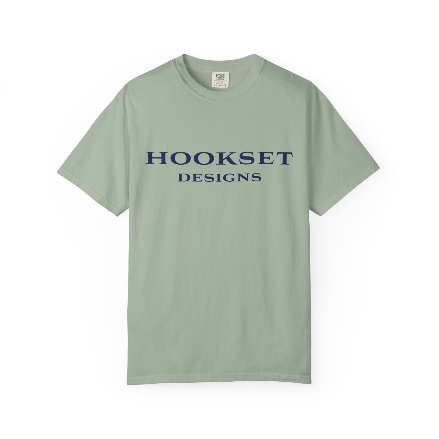 Hookset Designs Flagship Logo Garment - Dyed T-shirt