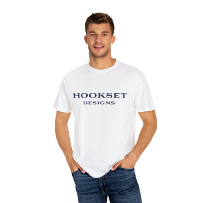 Hookset Designs Flagship Logo Garment-Dyed T-shirt