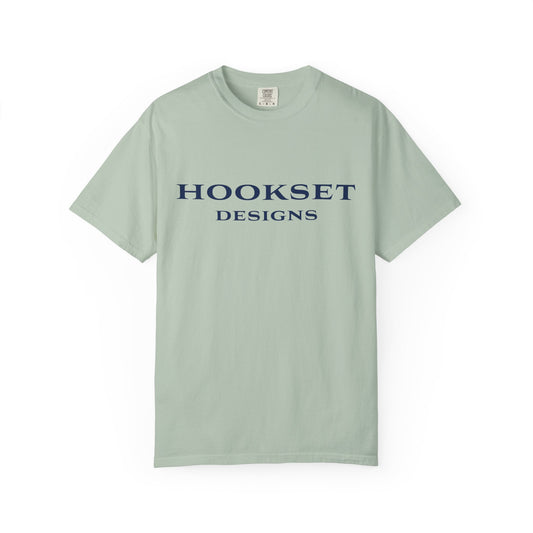 Hookset Designs Flagship Logo Garment-Dyed T-shirt
