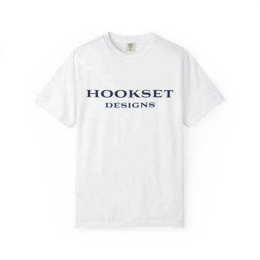 Hookset Designs Flagship Logo Garment-Dyed T-shirt