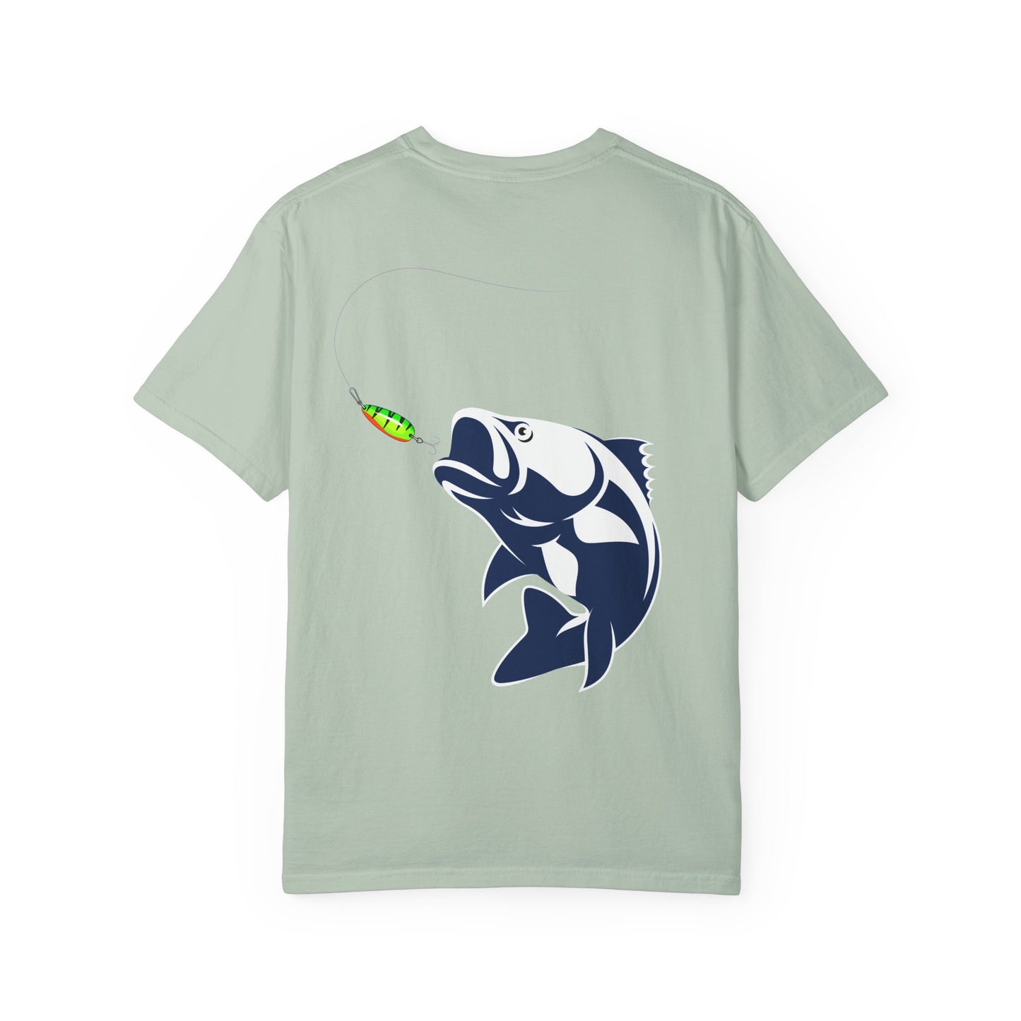Hookset Designs Flagship Logo Garment-Dyed T-shirt