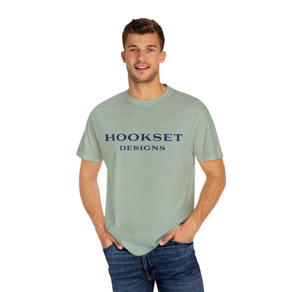 Hookset Designs Flagship Logo Garment - Dyed T-shirt